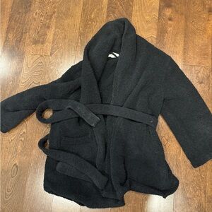 Cozy Black Soft Robe by Koze Jaclyn Hill